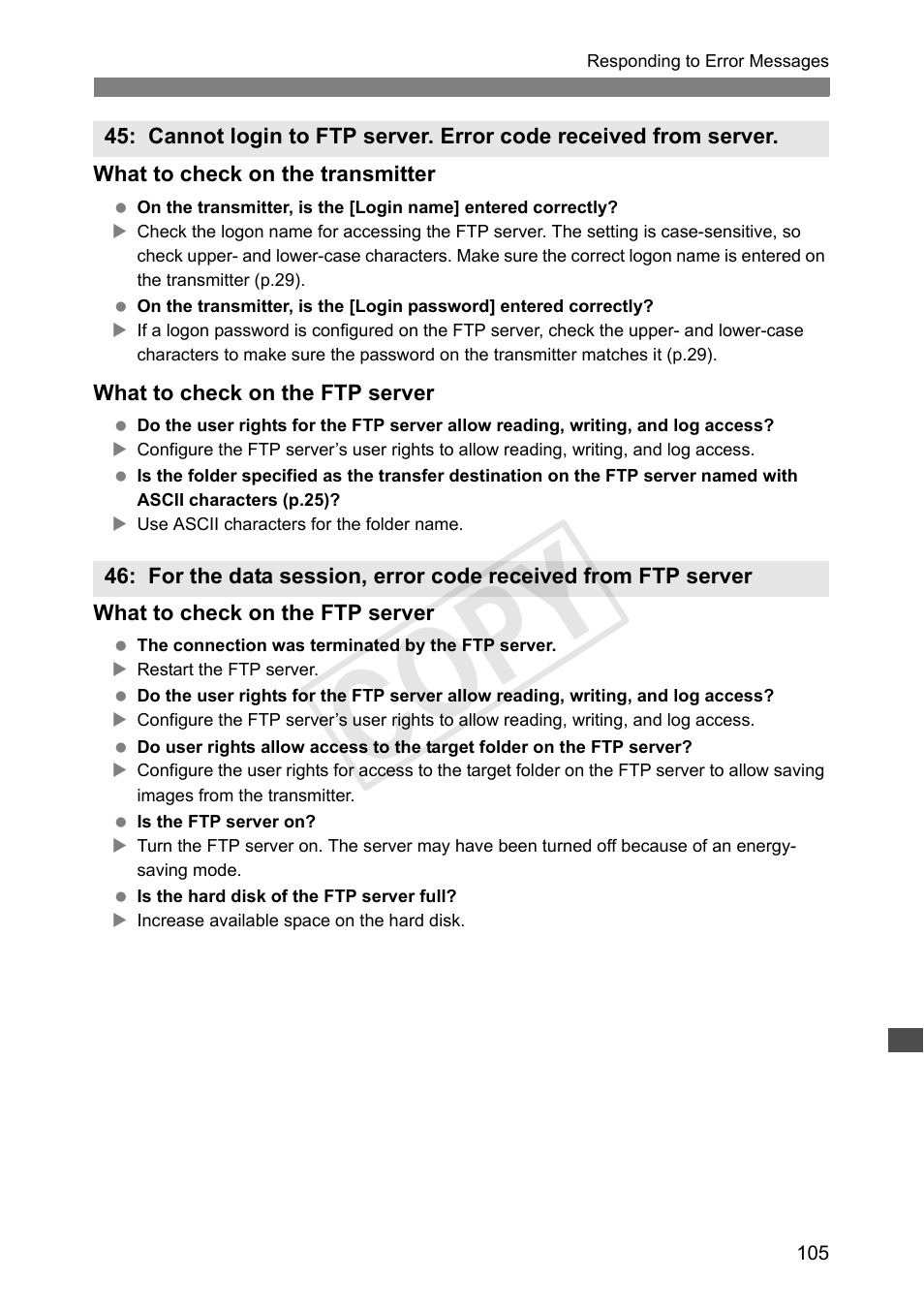Cop y | Canon Wireless Transmitter WFT-E6A User Manual | Page 105 / 126