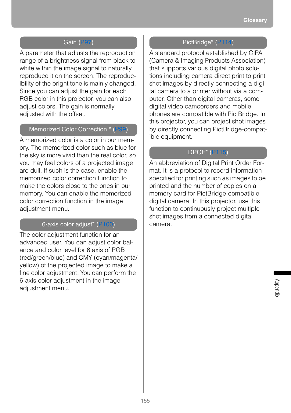 Canon REALiS SX80 Mark II D User Manual | Page 155 / 168