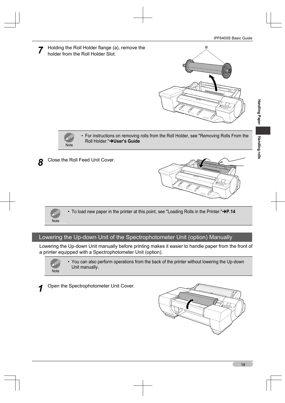 Canon imagePROGRAF iPF6400S User Manual | Page 19 / 164