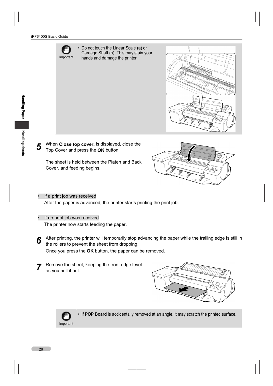 Canon imagePROGRAF iPF6400S User Manual | Page 26 / 164