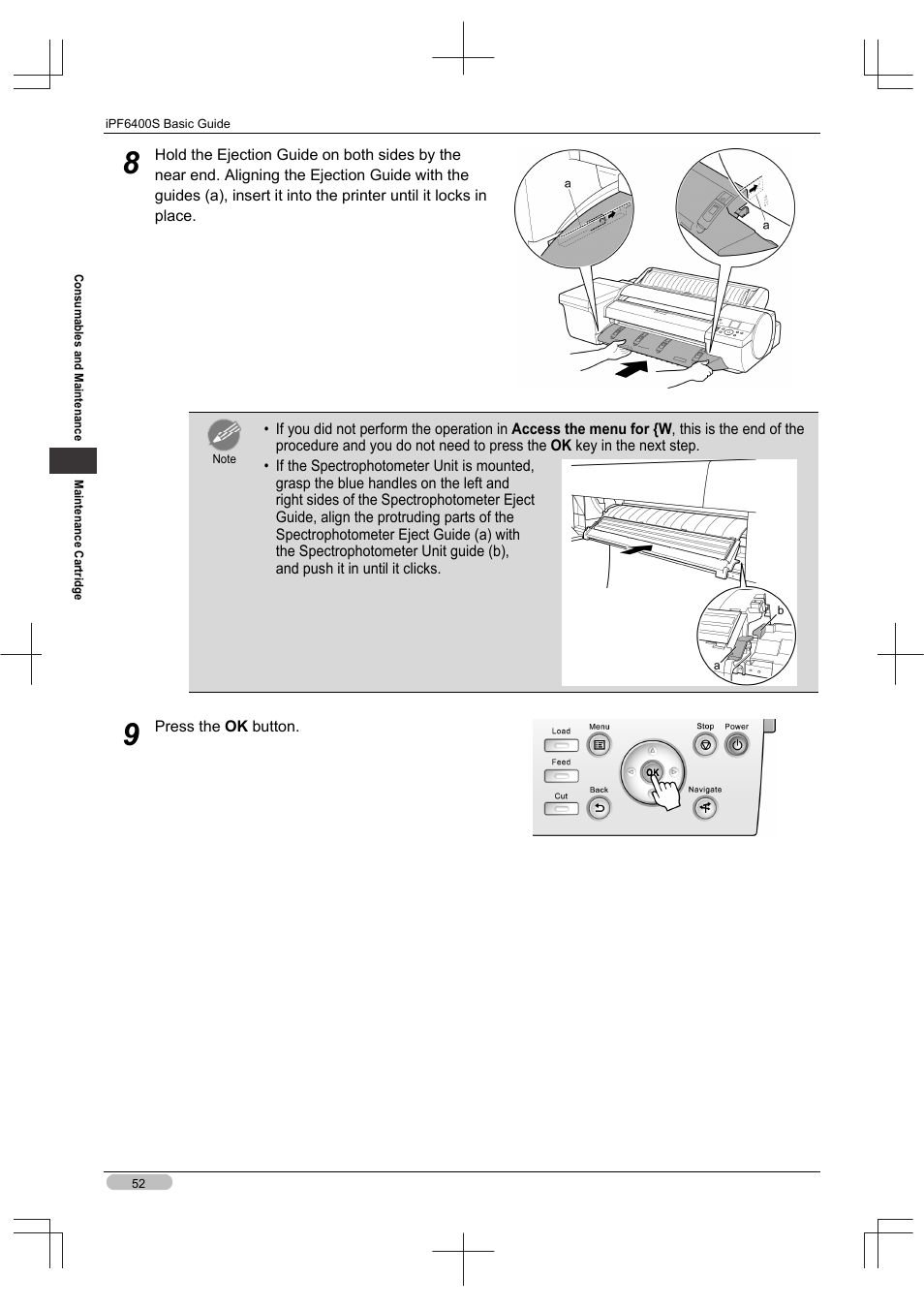 Canon imagePROGRAF iPF6400S User Manual | Page 52 / 164