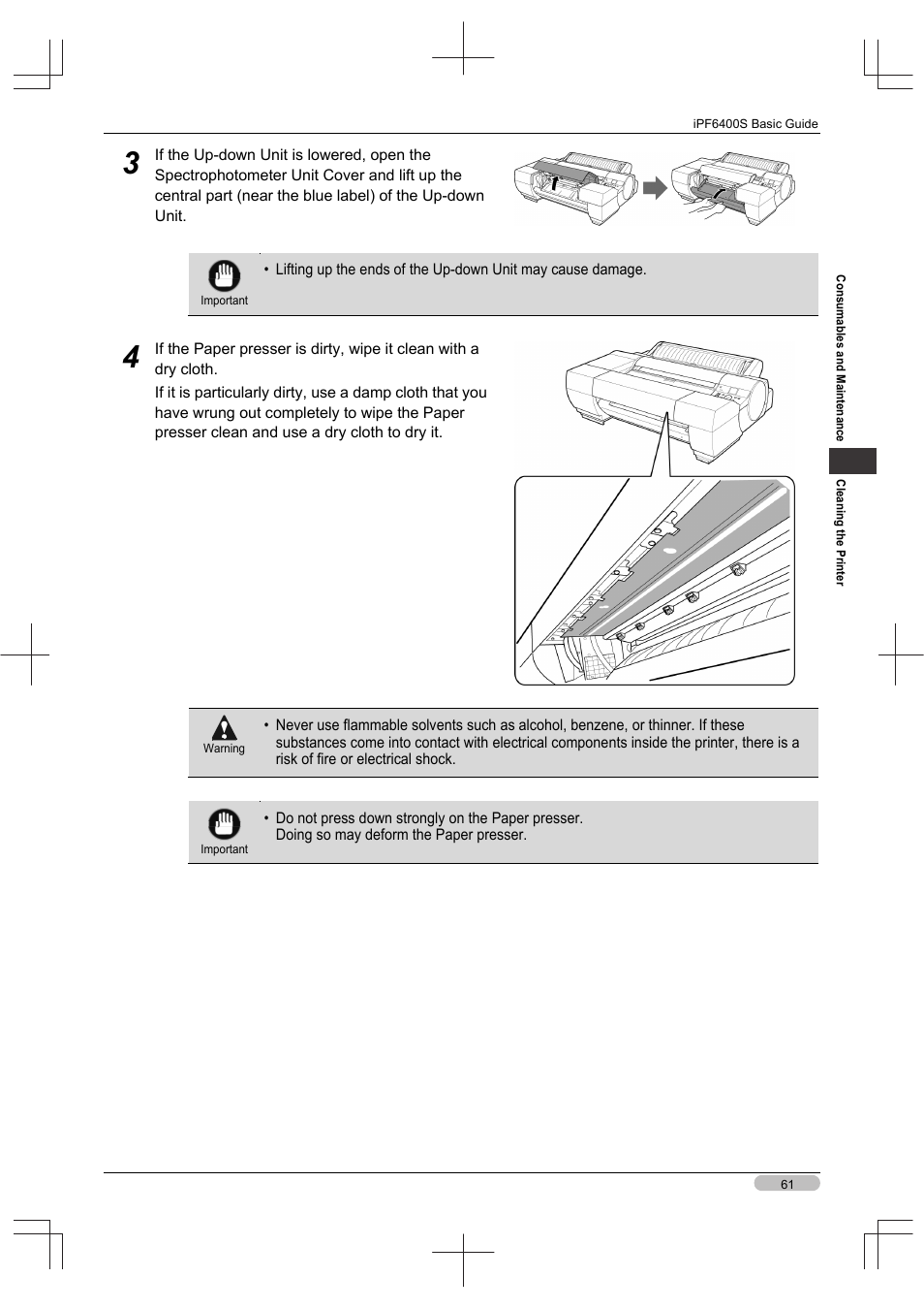 Canon imagePROGRAF iPF6400S User Manual | Page 61 / 164