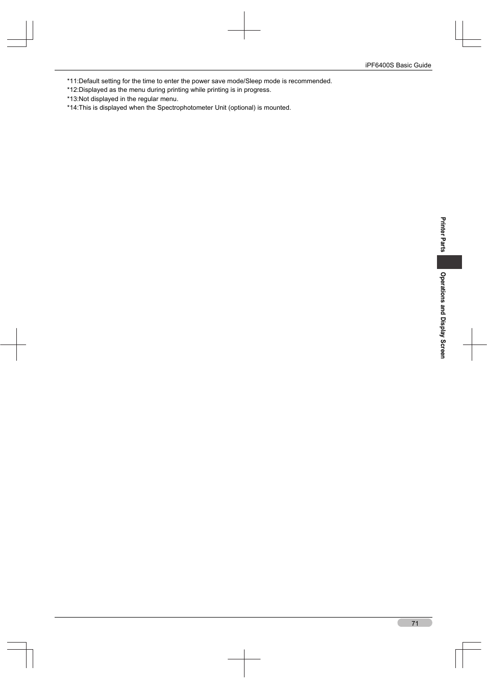 Canon imagePROGRAF iPF6400S User Manual | Page 71 / 164