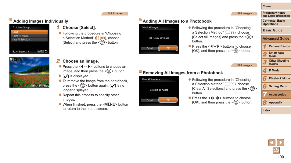 Canon PowerShot A2600 User Manual | Page 100 / 124