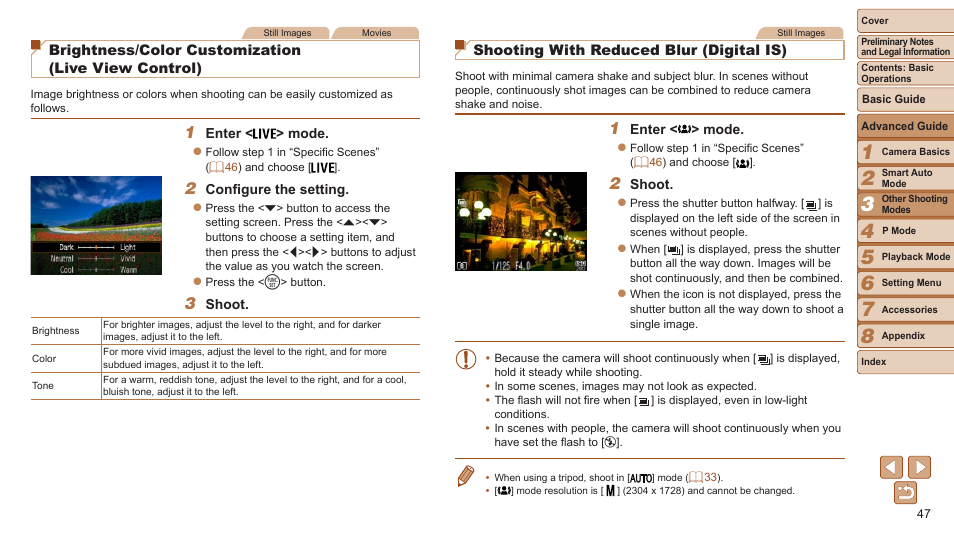 Canon PowerShot A2600 User Manual | Page 47 / 124