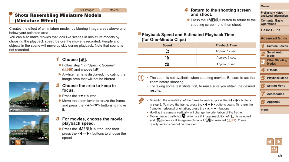 Canon PowerShot A2600 User Manual | Page 49 / 124