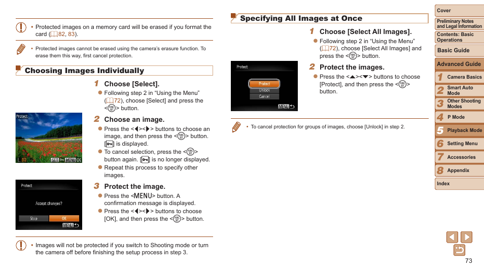 Canon PowerShot A2600 User Manual | Page 73 / 124