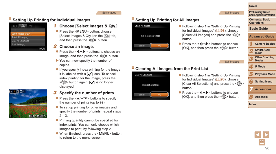 Canon PowerShot A2600 User Manual | Page 98 / 124