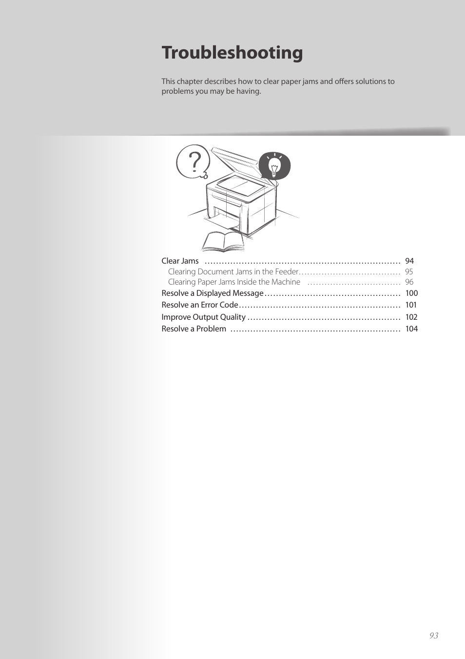 Troubleshooting | Canon imageCLASS MF4890dw User Manual | Page 93 / 116