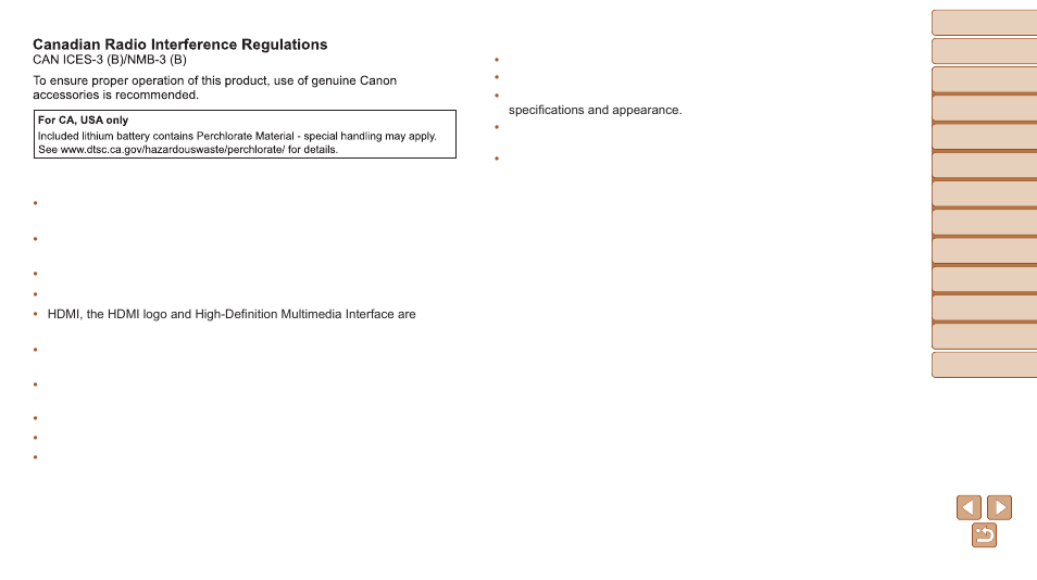 Canon PowerShot SX600 HS User Manual | Page 163 / 163