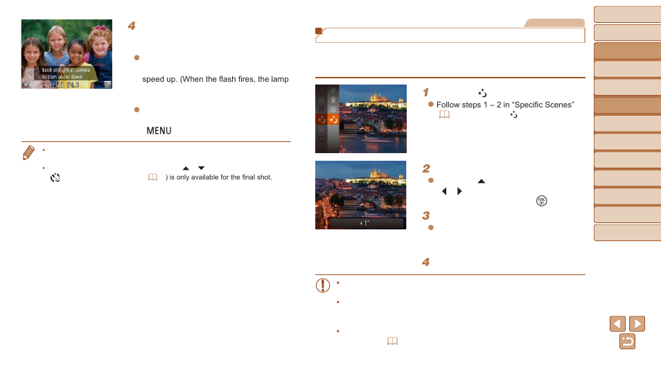 Shooting long exposures, Shooting long exposures (long shutter) | Canon PowerShot SX600 HS User Manual | Page 49 / 163