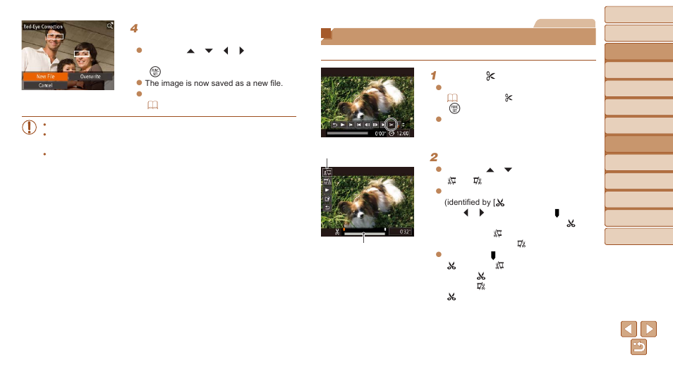 Editing movies | Canon PowerShot SX600 HS User Manual | Page 83 / 163