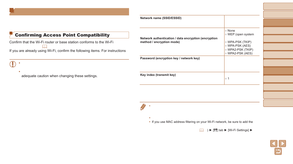 Connecting via an access point, Confirming access point compatibility, Connect via an access point | Or via an access point, Smartphone | Canon PowerShot SX600 HS User Manual | Page 95 / 163