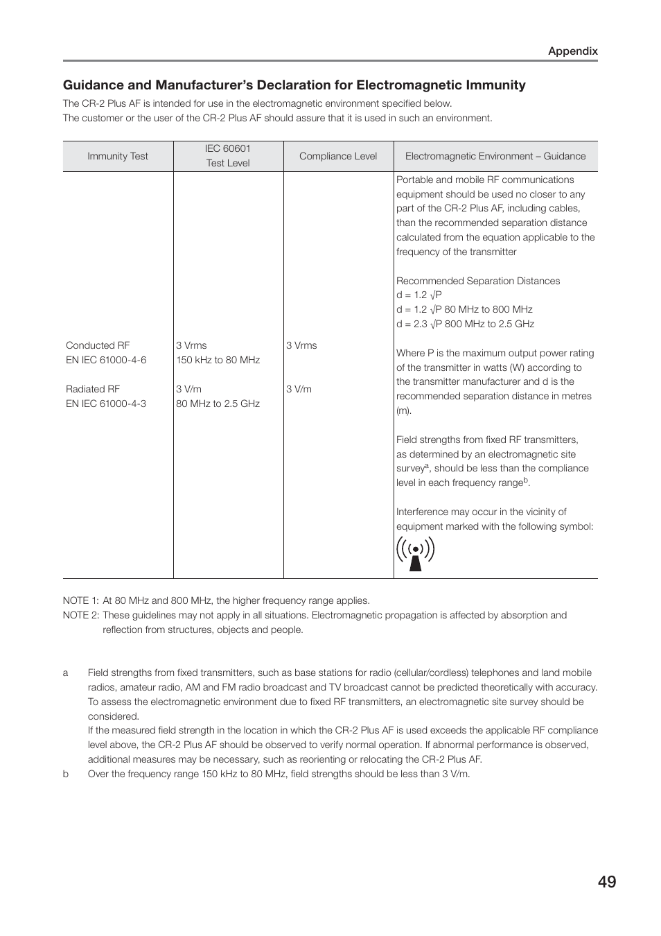 Canon CR-2 PLUS AF User Manual | Page 49 / 54