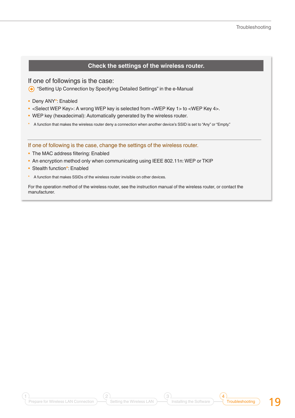 If one of followings is the case | Canon Color imageCLASS MF8280Cw User Manual | Page 19 / 24