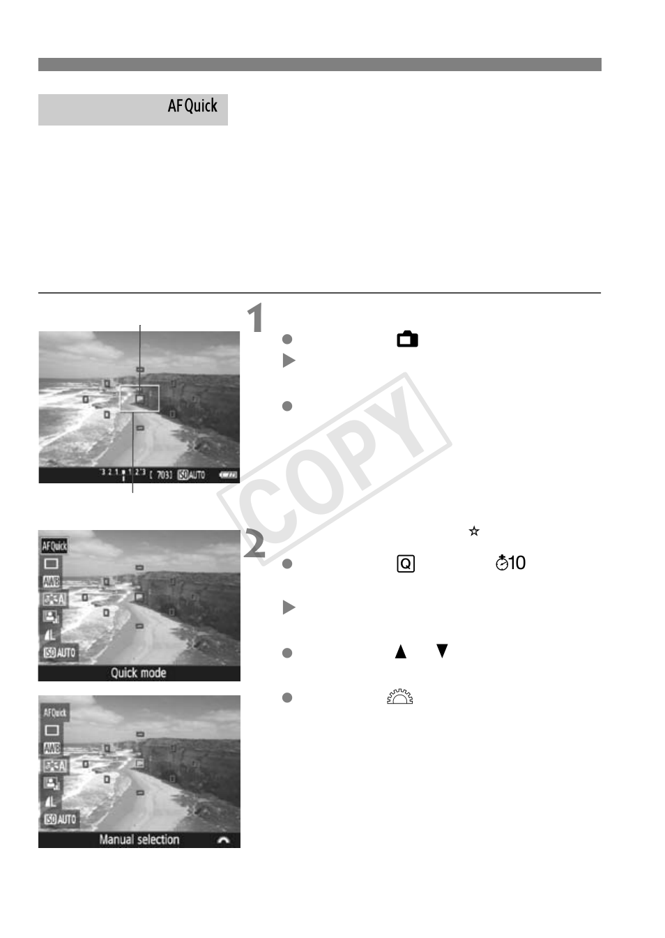 Cop y | Canon EOS Rebel T5 18-55 IS II Kit User Manual | Page 74 / 116