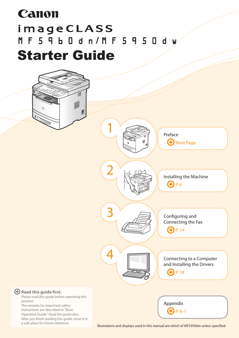 Canon imageCLASS MF5960dn User Manual | 36 pages