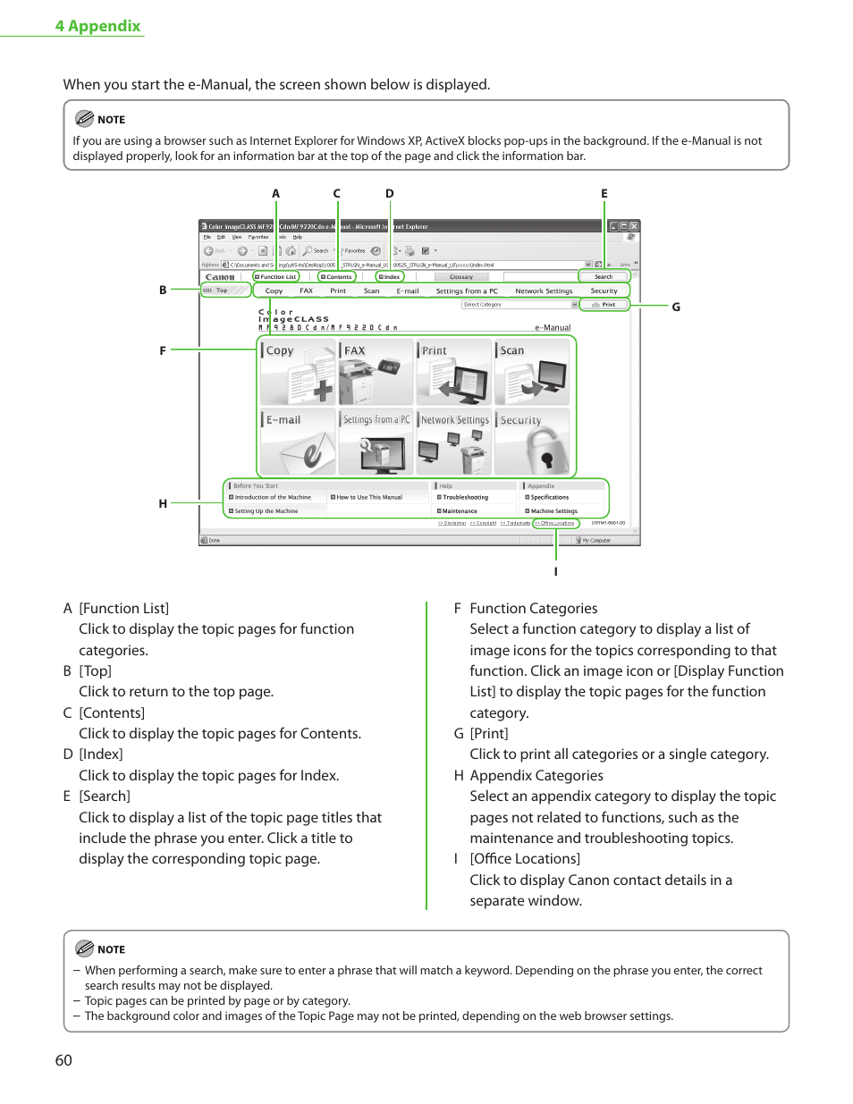 Canon Color imageCLASS MF9220Cdn User Manual | Page 62 / 64