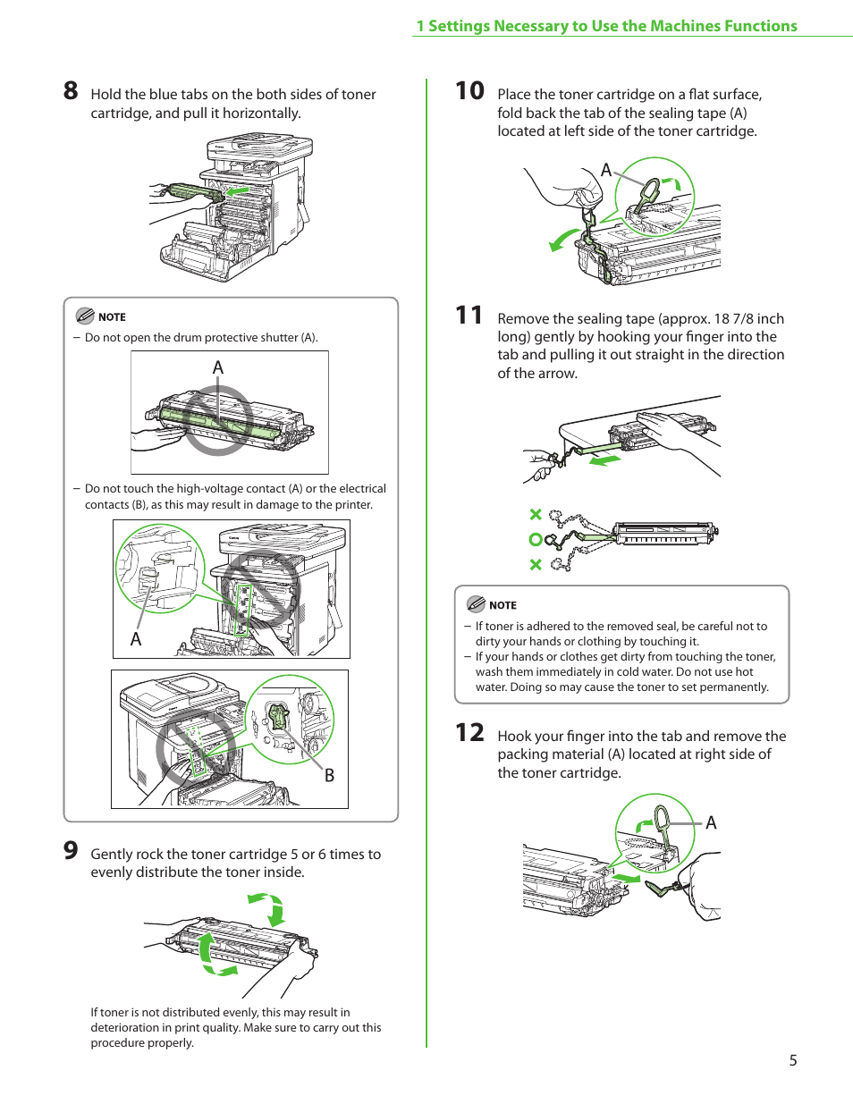 Canon Color imageCLASS MF9220Cdn User Manual | Page 7 / 64