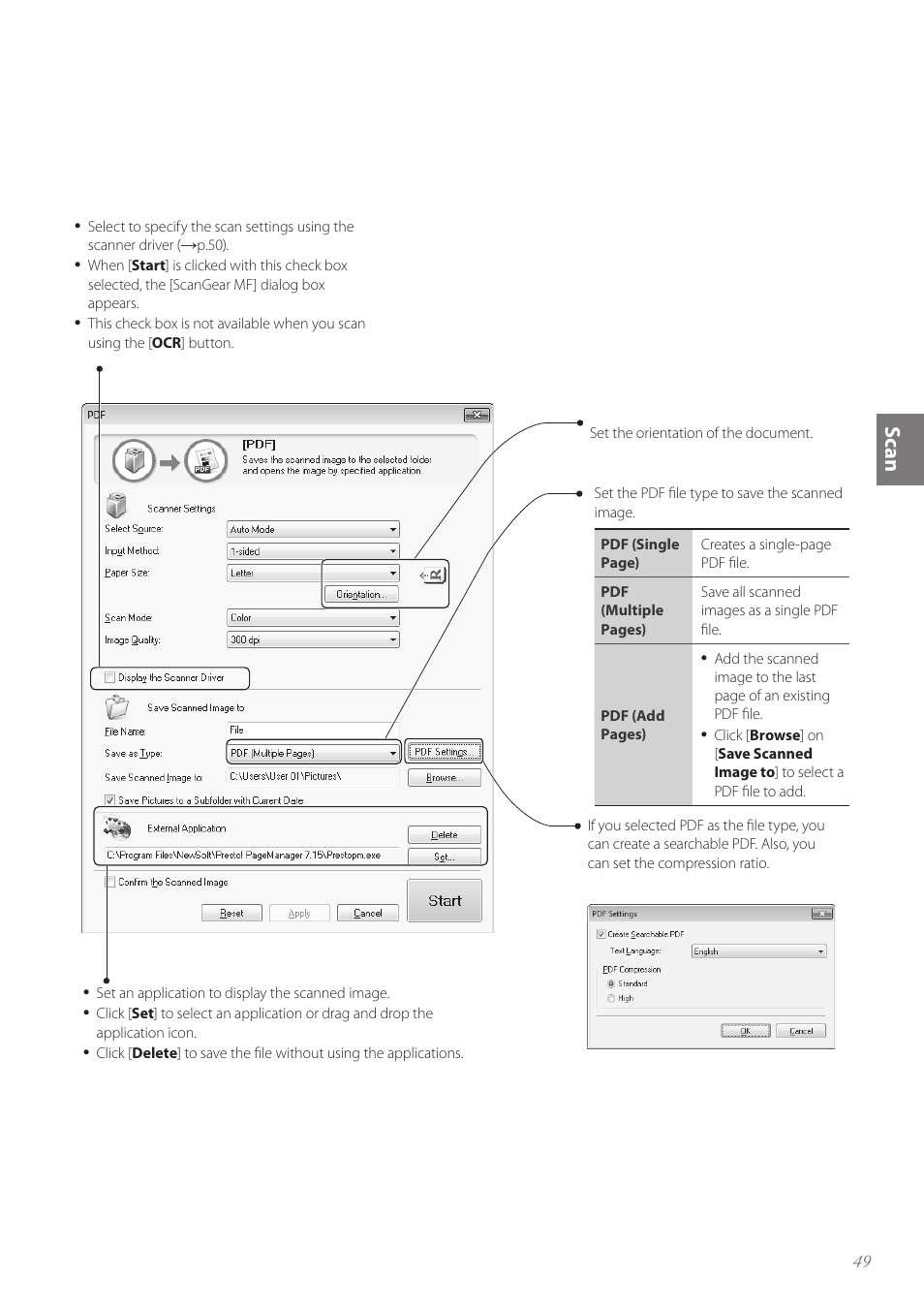 Scan | Canon imageCLASS D530 User Manual | Page 49 / 76