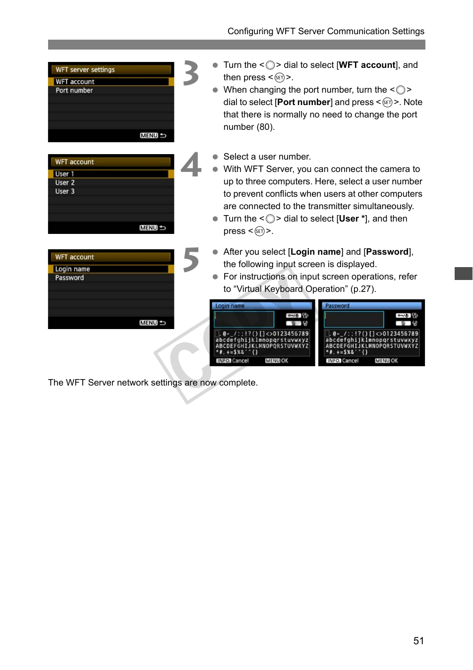 Cop y | Canon Wireless File Transmitter WFT-E2 II A User Manual | Page 51 / 120