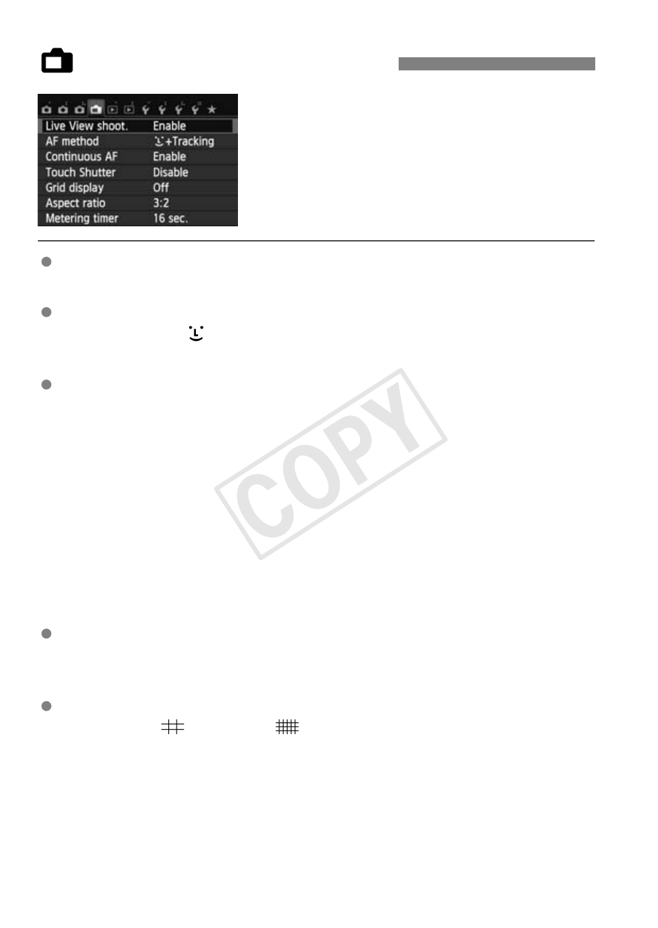 Cop y | Canon EOS Rebel T5i 18-55mm IS STM Lens Kit User Manual | Page 156 / 388