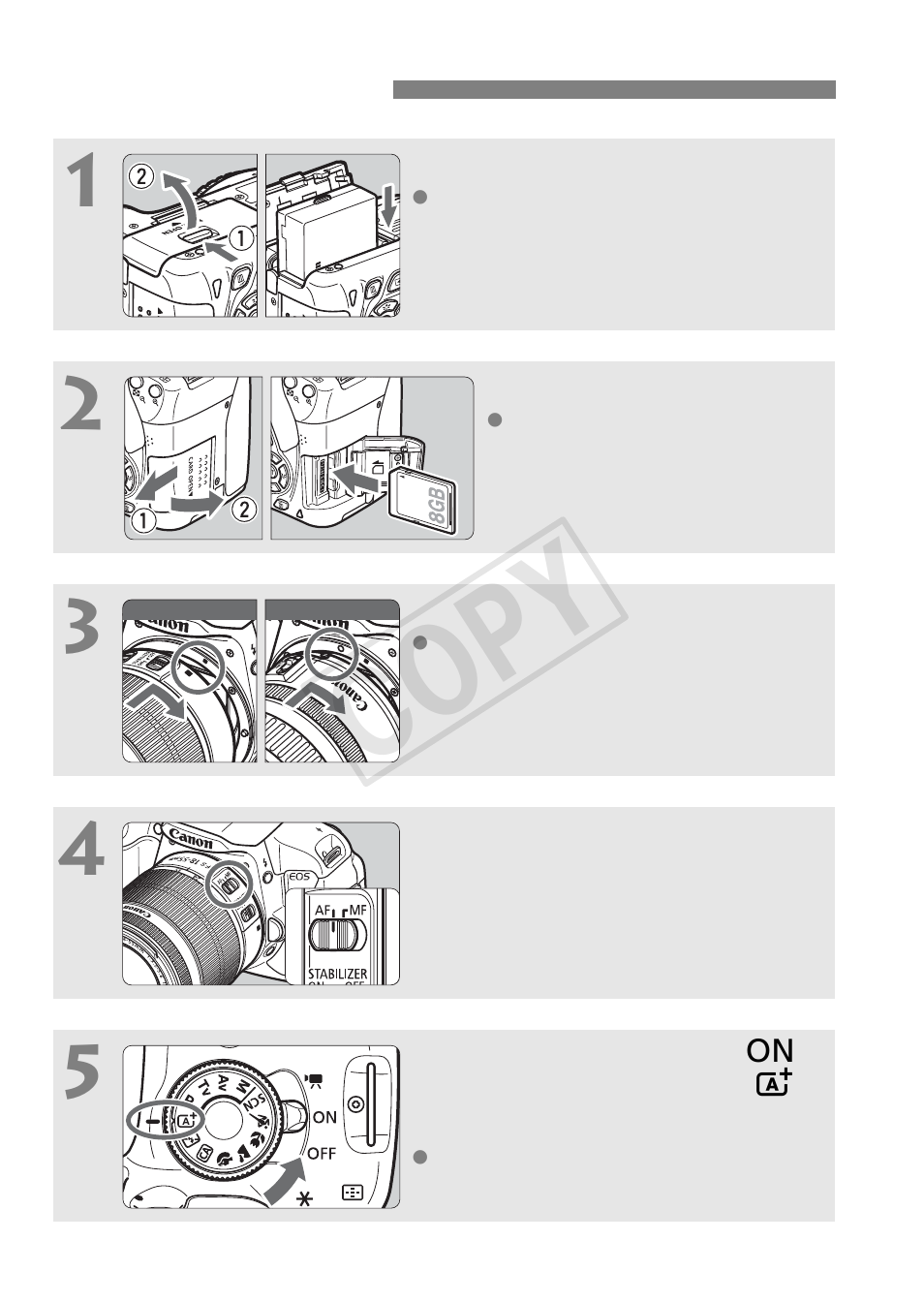 Cop y | Canon EOS Rebel T5i 18-55mm IS STM Lens Kit User Manual | Page 18 / 388