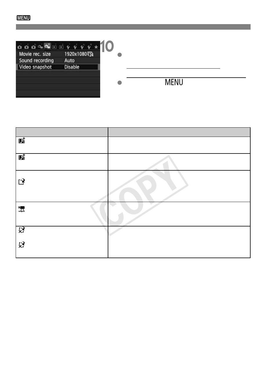 Cop y | Canon EOS Rebel T5i 18-55mm IS STM Lens Kit User Manual | Page 190 / 388