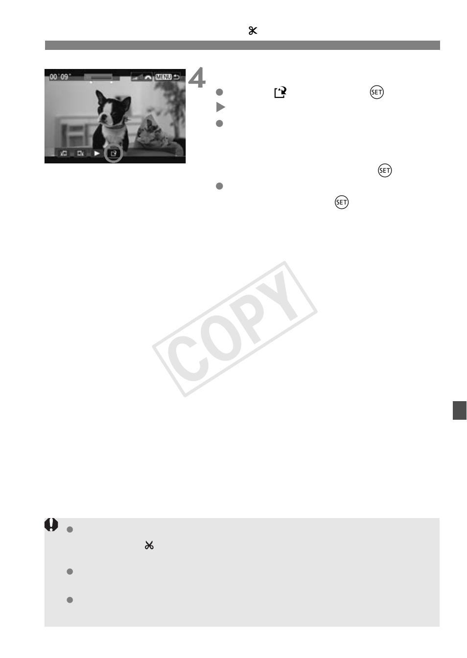 Cop y | Canon EOS Rebel T5i 18-55mm IS STM Lens Kit User Manual | Page 257 / 388