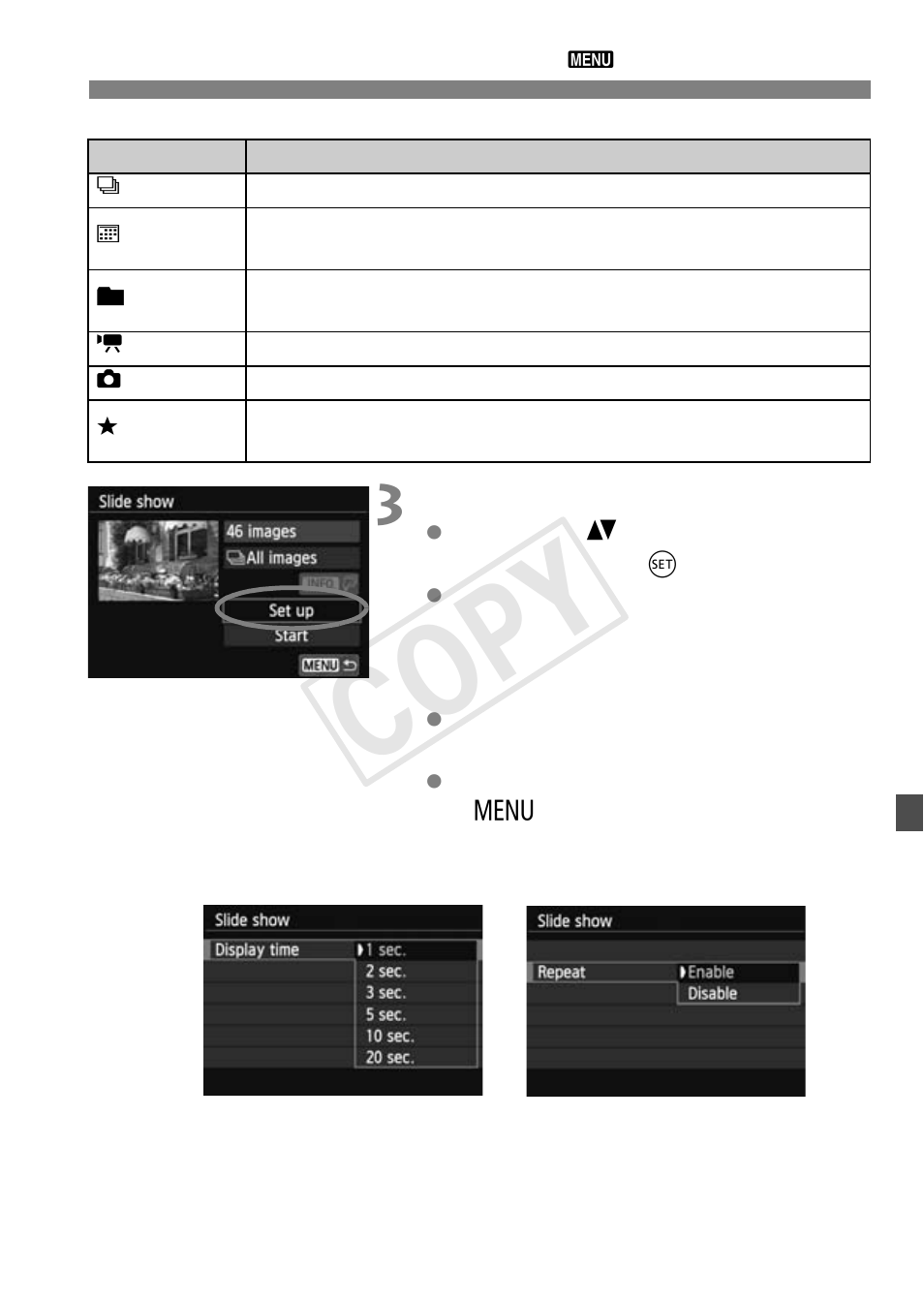 Cop y | Canon EOS Rebel T5i 18-55mm IS STM Lens Kit User Manual | Page 259 / 388