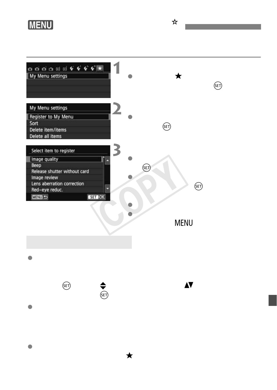 Cop y | Canon EOS Rebel T5i 18-55mm IS STM Lens Kit User Manual | Page 303 / 388