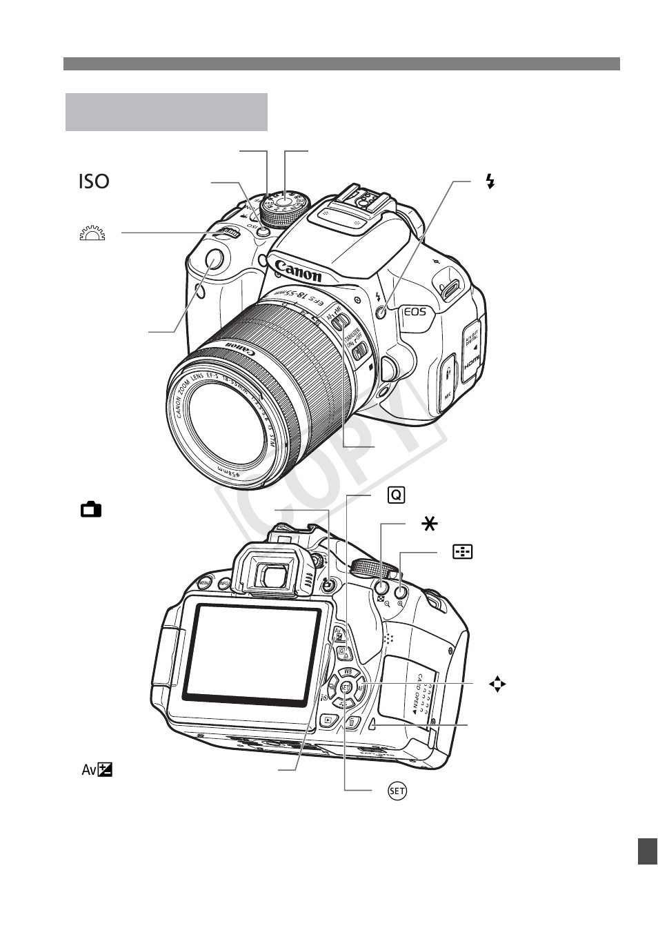 Cop y, Nomenclature | Canon EOS Rebel T5i 18-55mm IS STM Lens Kit User Manual | Page 373 / 388