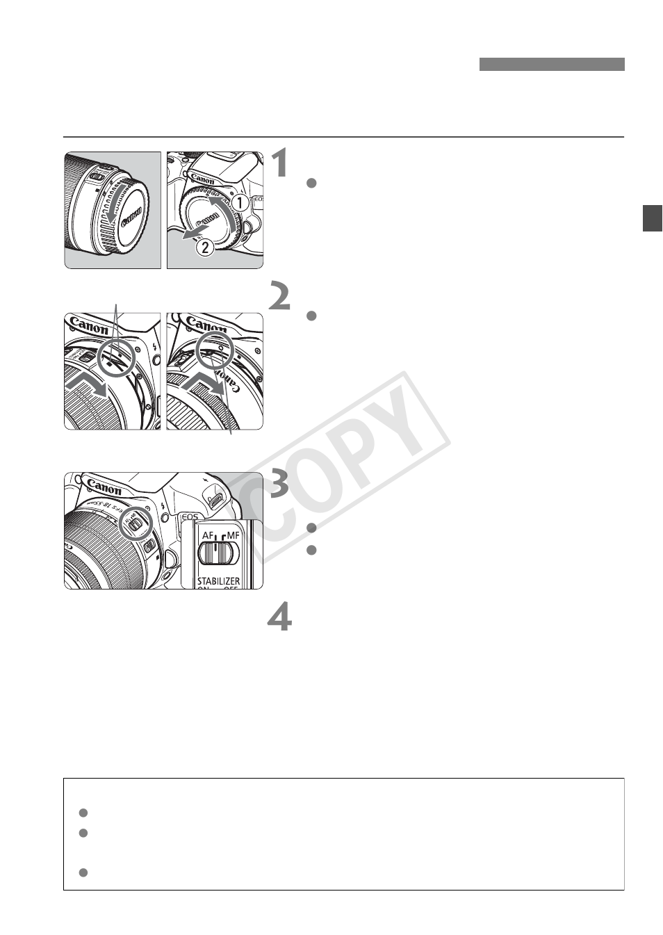 Cop y | Canon EOS Rebel T5i 18-55mm IS STM Lens Kit User Manual | Page 39 / 388