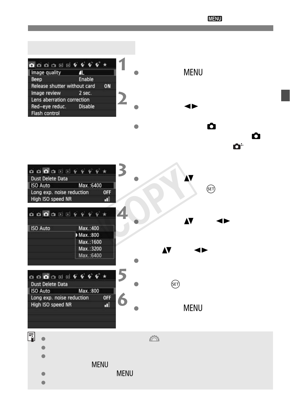 Cop y | Canon EOS Rebel T5i 18-55mm IS STM Lens Kit User Manual | Page 47 / 388