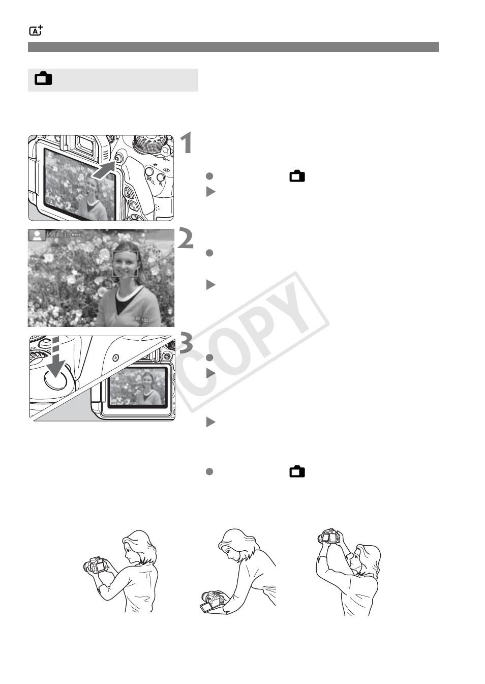 Cop y | Canon EOS Rebel T5i 18-55mm IS STM Lens Kit User Manual | Page 62 / 388