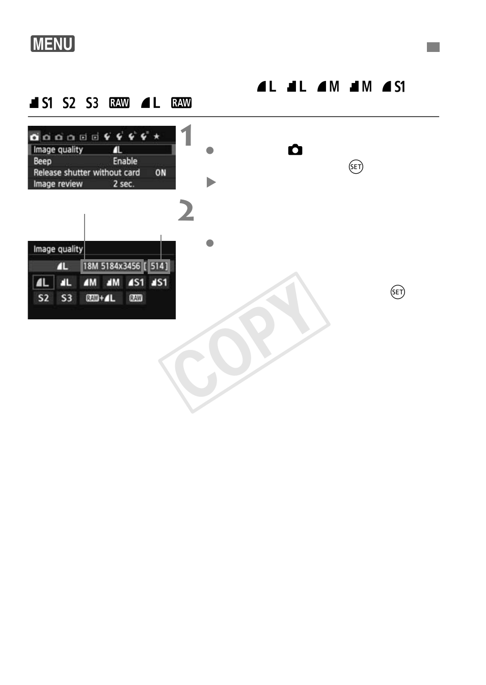 Cop y | Canon EOS Rebel T5i 18-55mm IS STM Lens Kit User Manual | Page 88 / 388