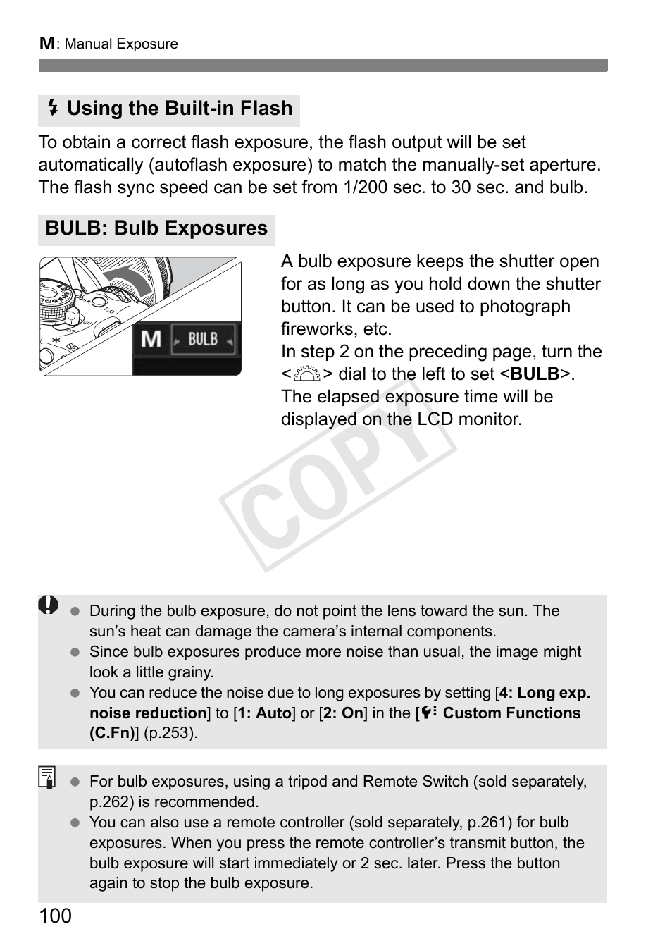 Cop y | Canon EOS Rebel T3i 18-55mm IS II Lens Kit User Manual | Page 100 / 324