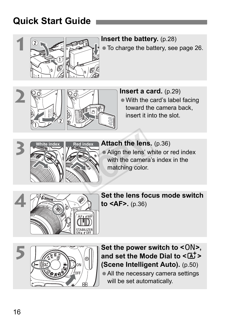 Cop y | Canon EOS Rebel T3i 18-55mm IS II Lens Kit User Manual | Page 16 / 324