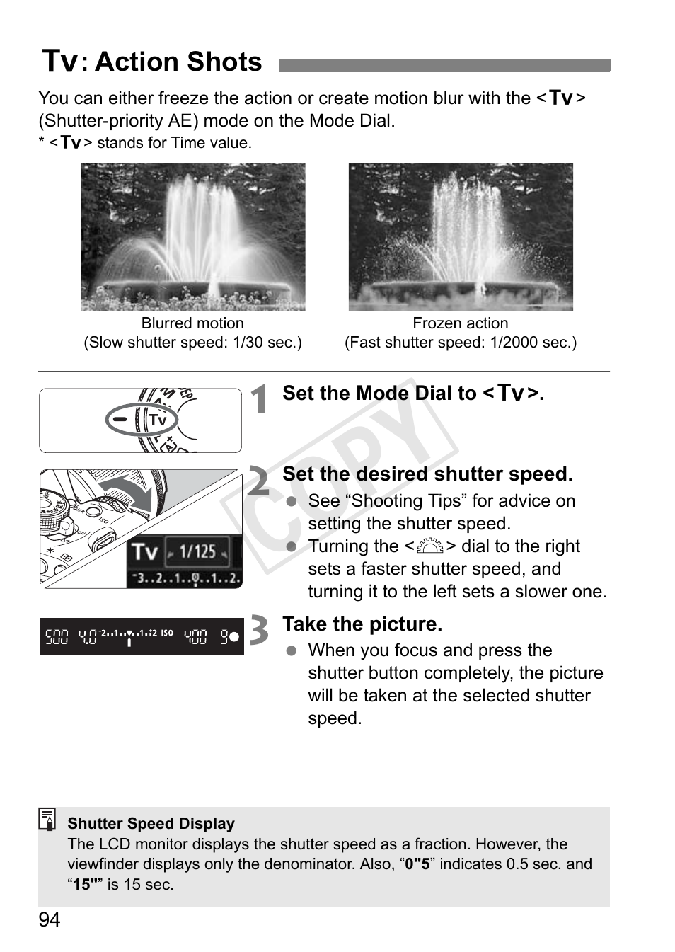 Cop y | Canon EOS Rebel T3i 18-55mm IS II Lens Kit User Manual | Page 94 / 324