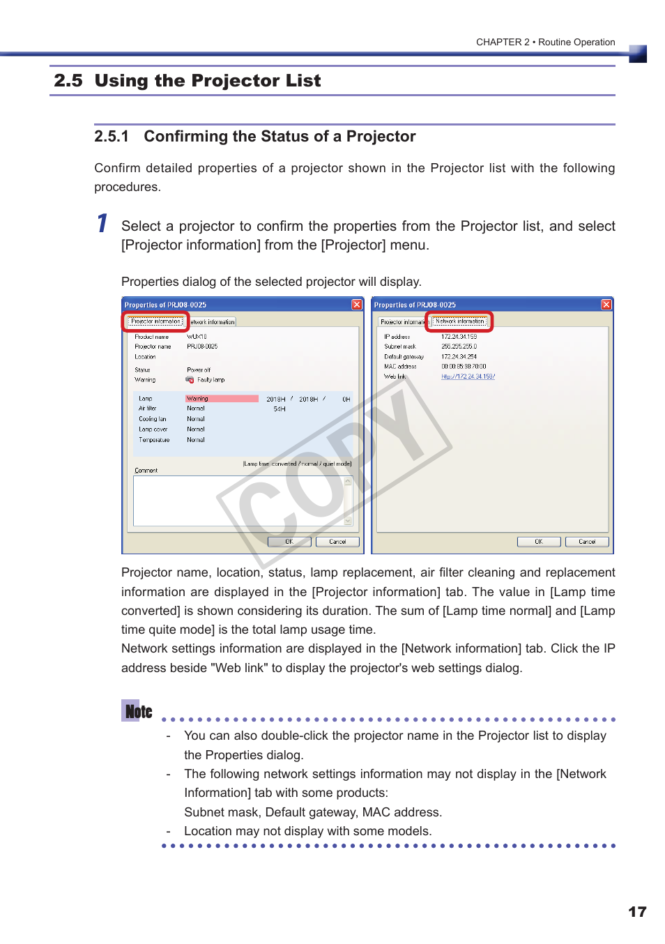 Cop y | Canon REALIS SX80 MARK II User Manual | Page 17 / 25