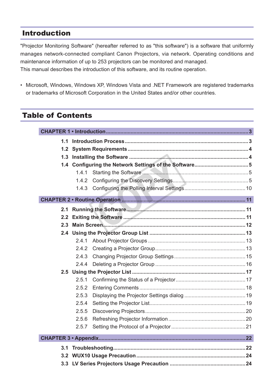Cop y | Canon REALIS SX80 MARK II User Manual | Page 2 / 25