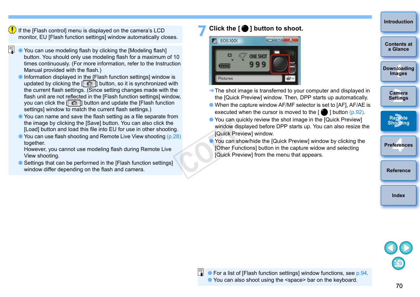 Cop y | Canon EOS Rebel T3i 18-55mm IS II Lens Kit User Manual | Page 71 / 102