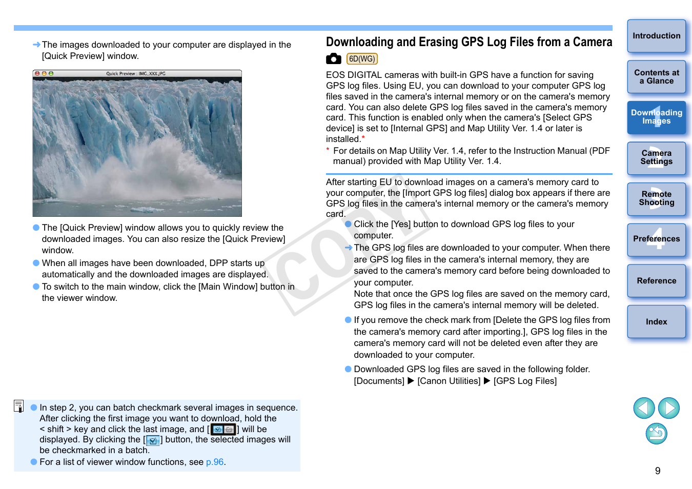 Cop y | Canon EOS Rebel T5i 18-55mm IS STM Lens Kit User Manual | Page 10 / 109