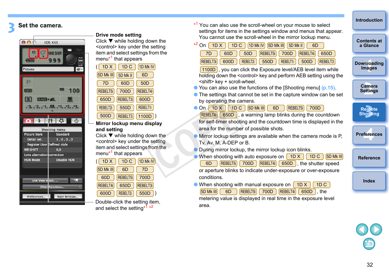 Cop y | Canon EOS Rebel T5i 18-55mm IS STM Lens Kit User Manual | Page 33 / 109