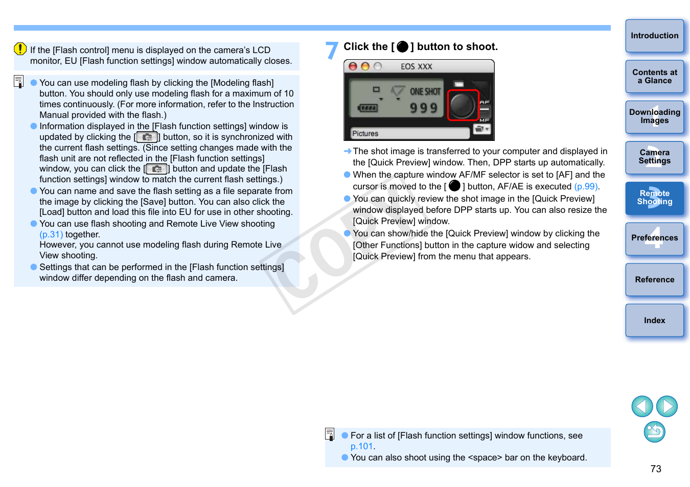 Cop y | Canon EOS Rebel T5i 18-55mm IS STM Lens Kit User Manual | Page 74 / 109