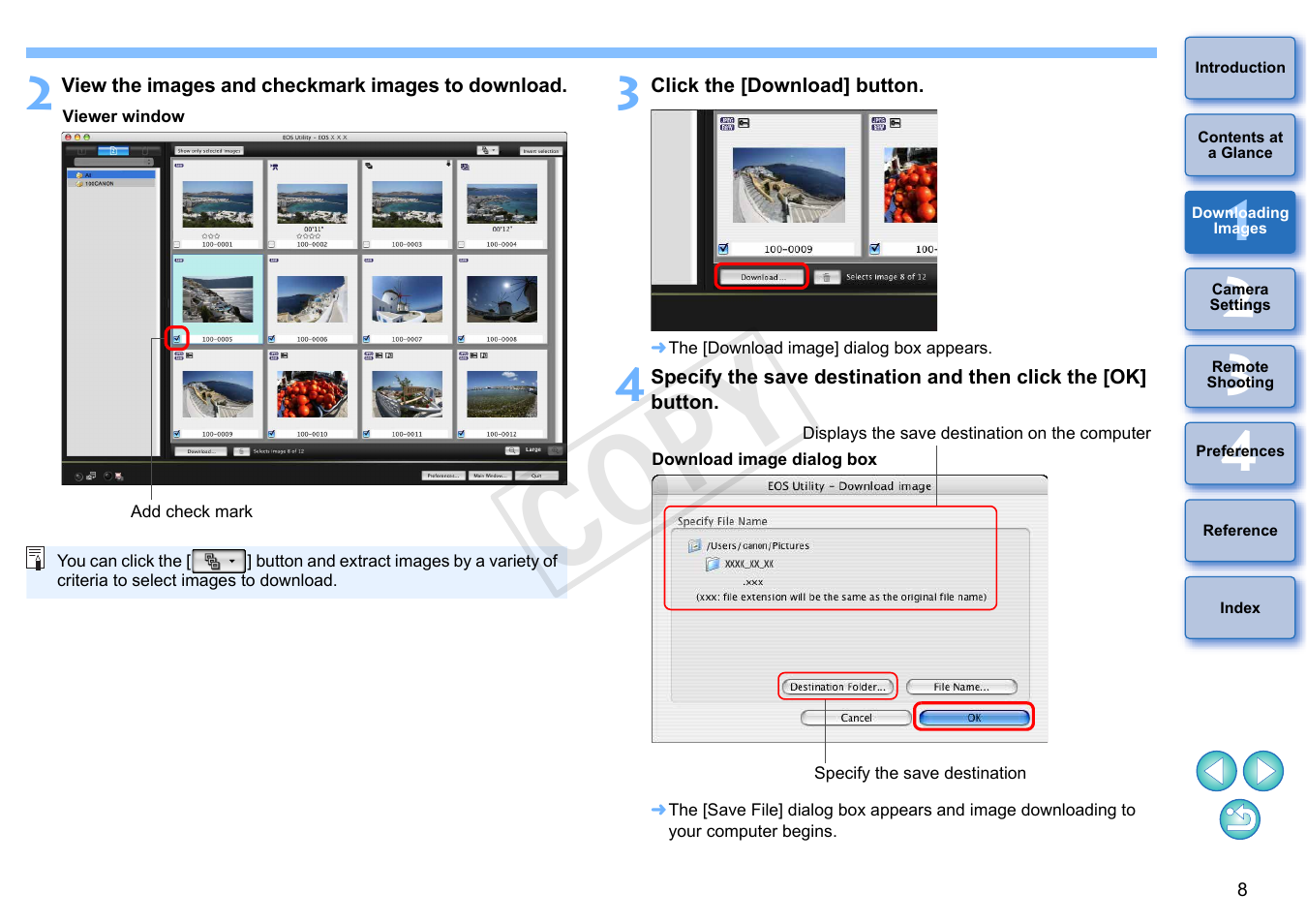 Cop y | Canon EOS Rebel T5i 18-55mm IS STM Lens Kit User Manual | Page 9 / 109