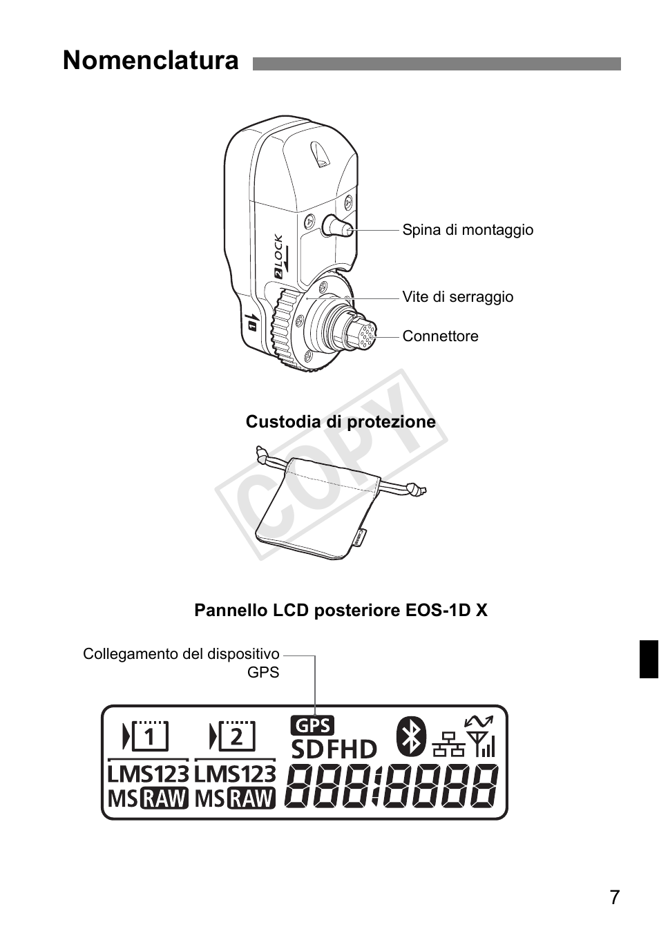 Cop y | Canon GPS Receiver GP-E1 User Manual | Page 105 / 228