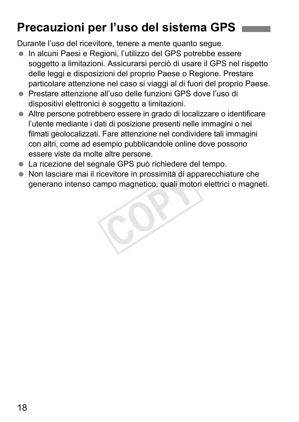 Cop y | Canon GPS Receiver GP-E1 User Manual | Page 116 / 228
