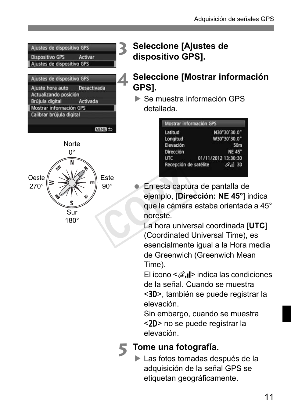 Cop y | Canon GPS Receiver GP-E1 User Manual | Page 133 / 228