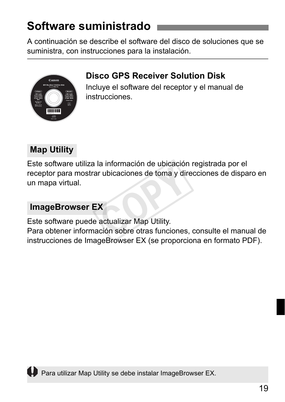 Cop y | Canon GPS Receiver GP-E1 User Manual | Page 141 / 228